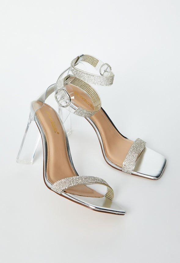 JOLEENE PVC SANDAL Clear