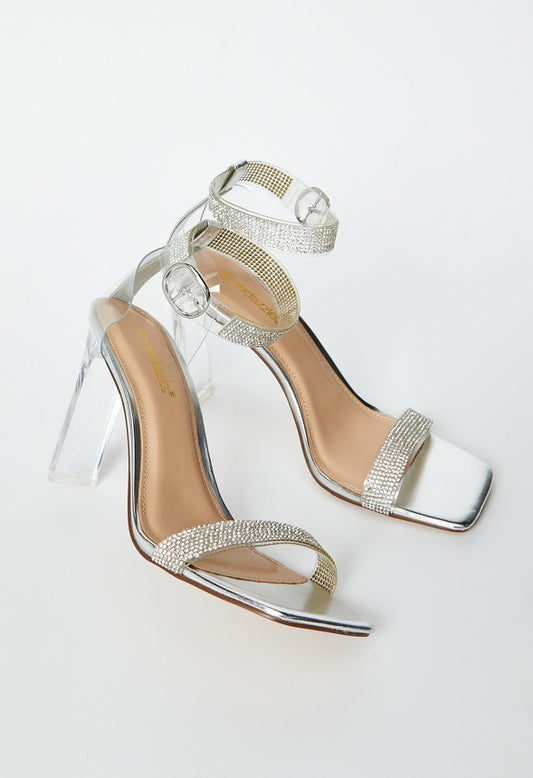 JOLEENE PVC SANDAL Clear