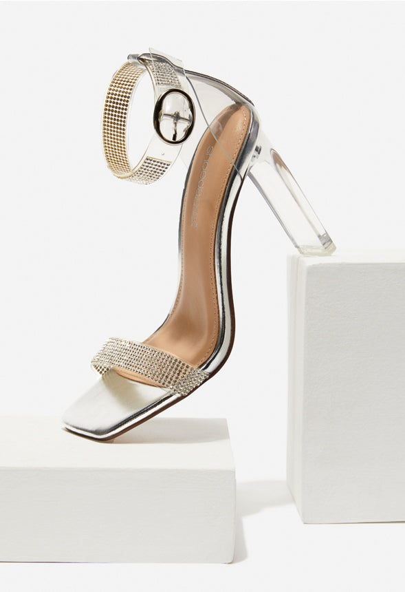 JOLEENE PVC SANDAL Clear