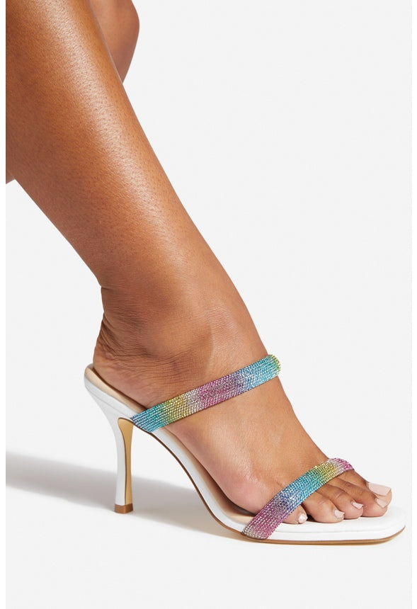 GOLDEN HOUR HEELED SANDAL Multi