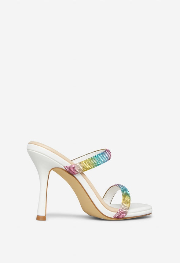 GOLDEN HOUR HEELED SANDAL Multi