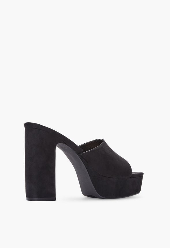 Abigale Platform Sandal Black Caviar