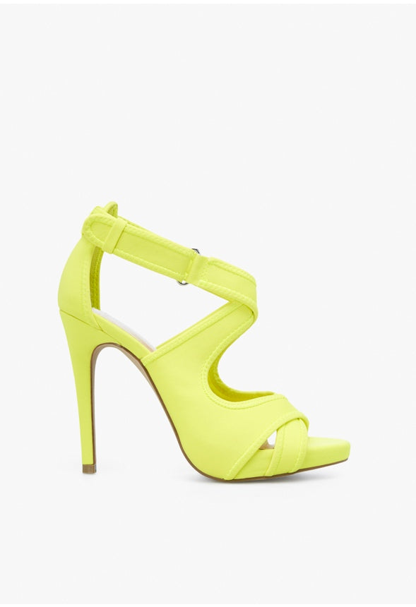 BRYNLEE HEELED SANDAL Sulphur Spring Green