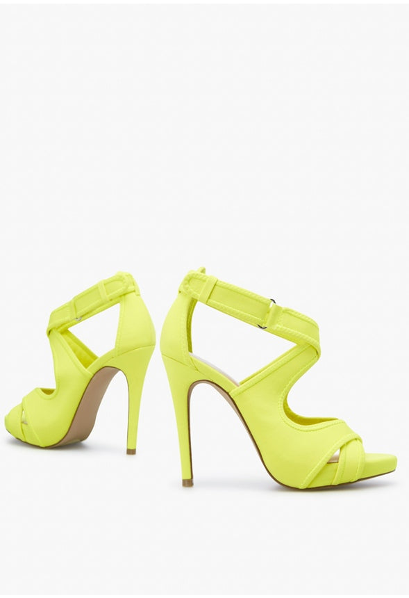 BRYNLEE HEELED SANDAL Sulphur Spring Green