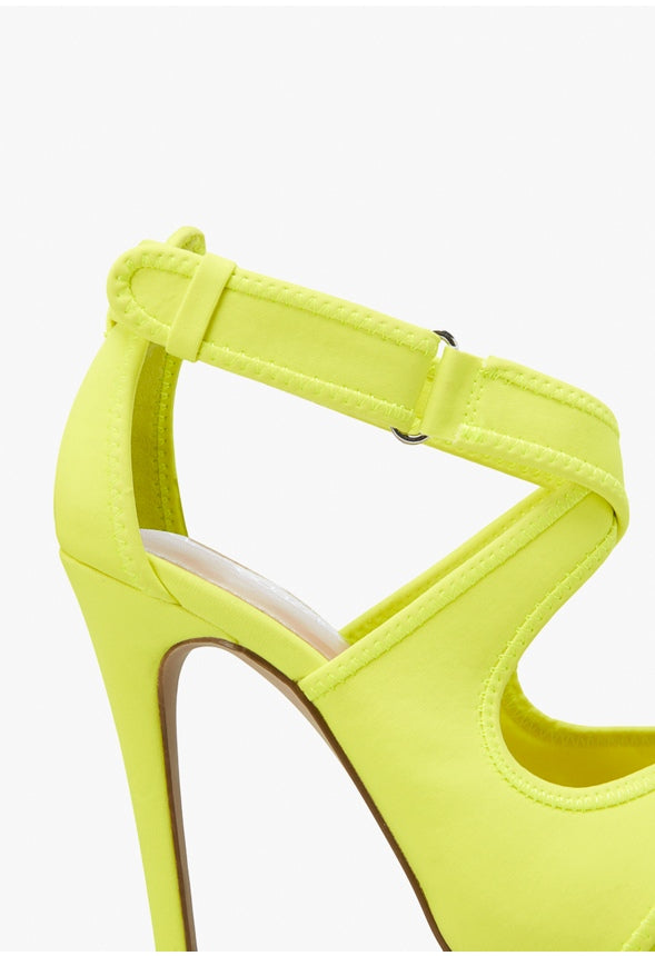 BRYNLEE HEELED SANDAL Sulphur Spring Green