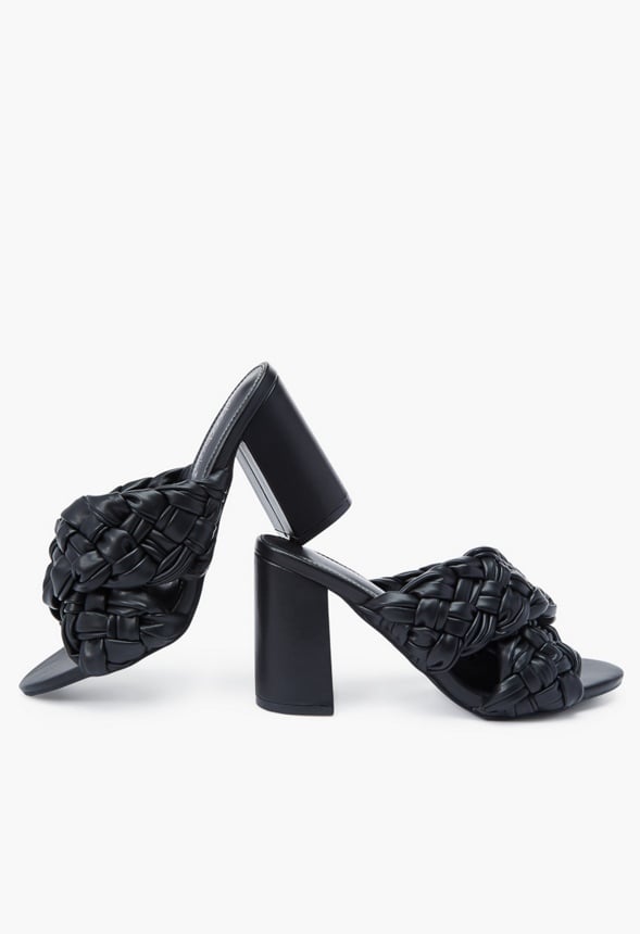 BLAIR BLOCK HEELED SANDAL Black