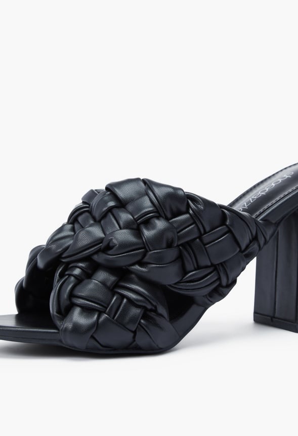 BLAIR BLOCK HEELED SANDAL Black