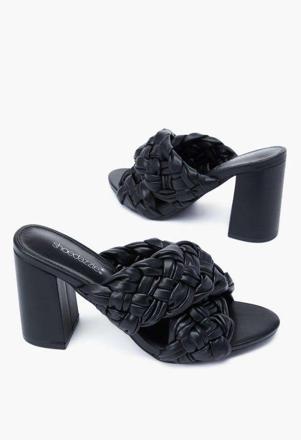 BLAIR BLOCK HEELED SANDAL Black