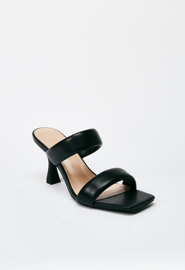 Amora Heeled Sandal Black Caviar