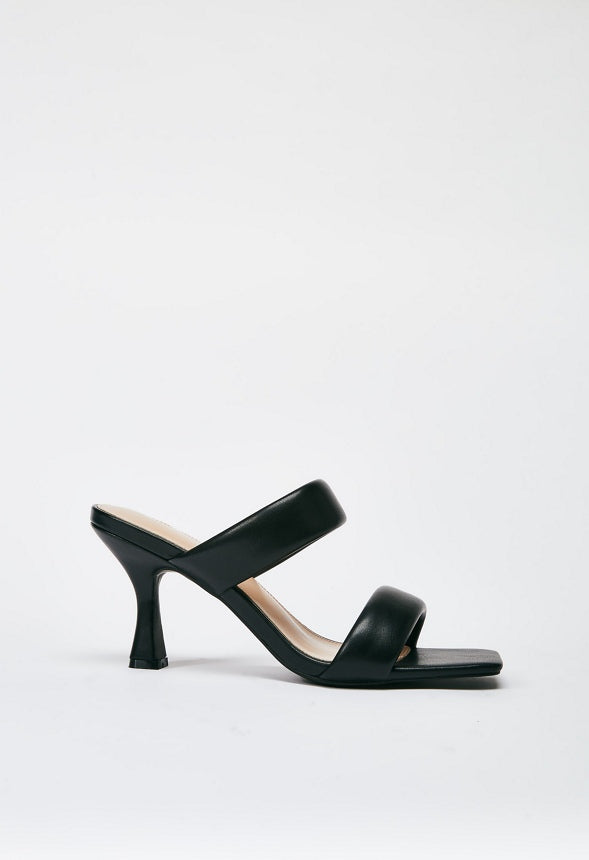 Amora Heeled Sandal Black Caviar