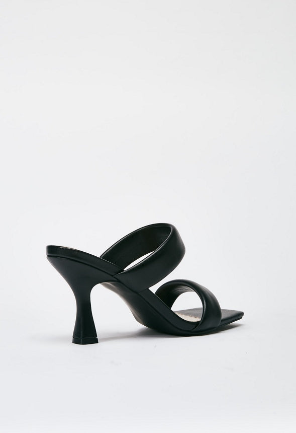 Amora Heeled Sandal Black Caviar