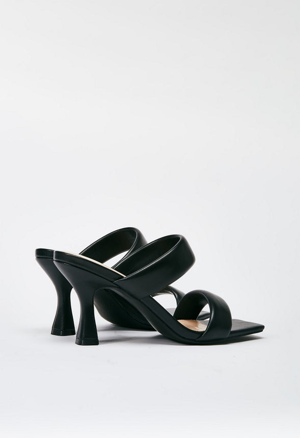 Amora Heeled Sandal Black Caviar
