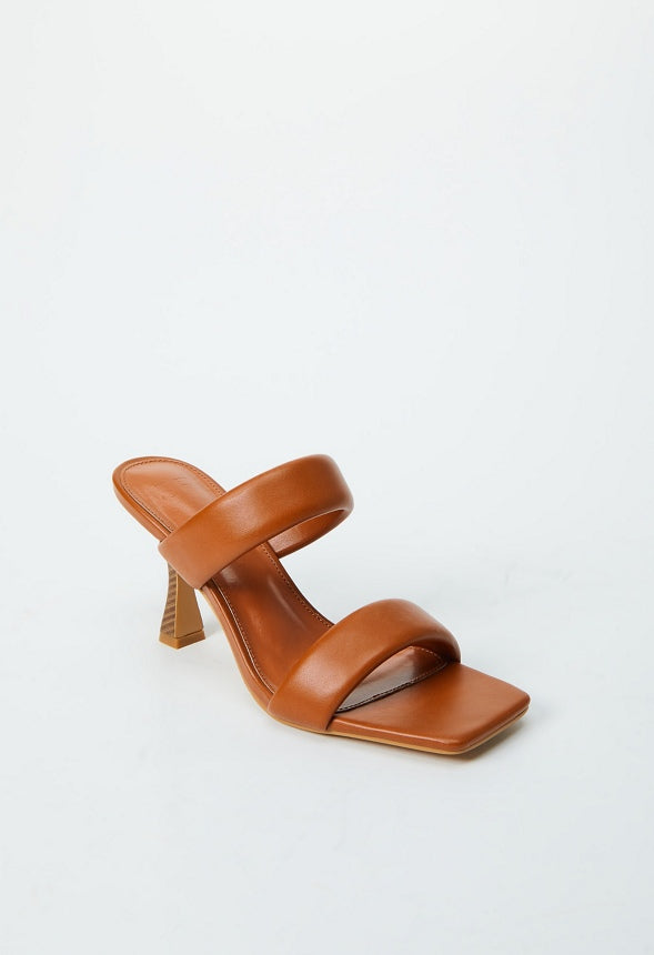 Amora Heeled Sandal French Oak