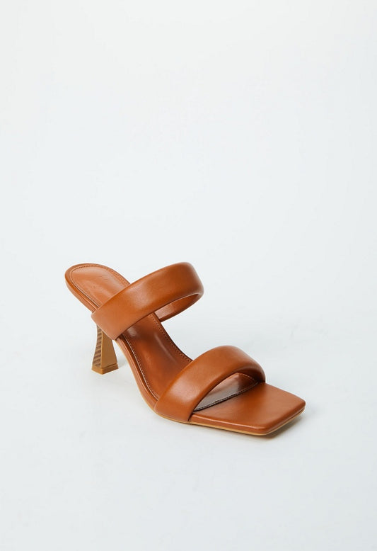 Amora Heeled Sandal French Oak