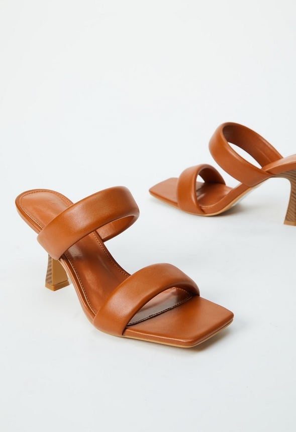 Amora Heeled Sandal French Oak