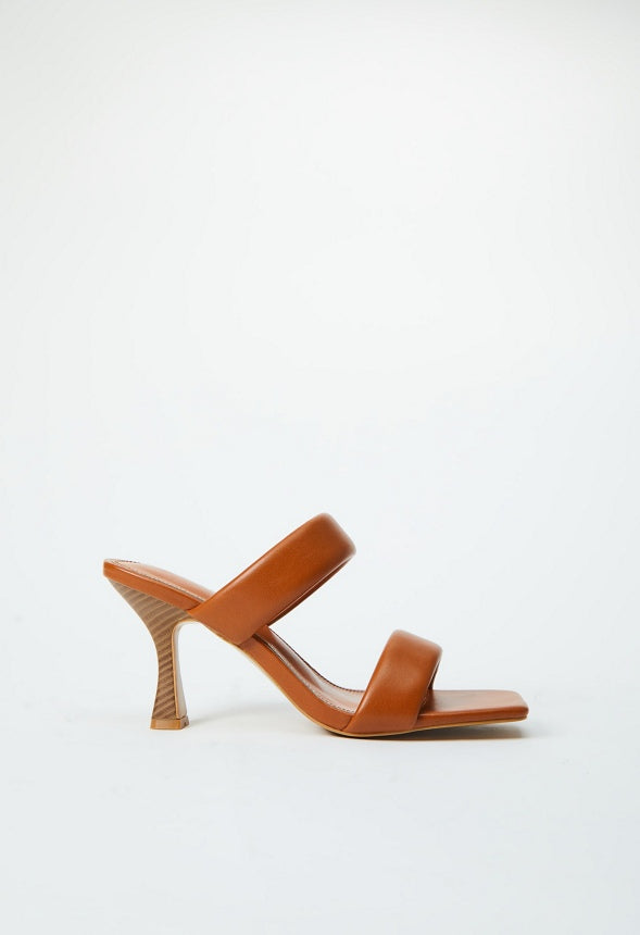 Amora Heeled Sandal French Oak