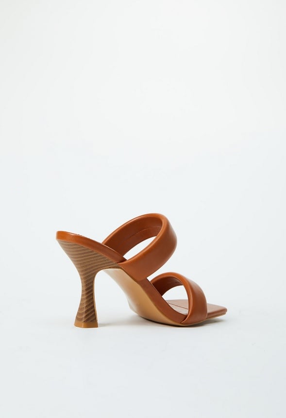 Amora Heeled Sandal French Oak