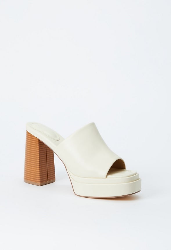 Bristol Block Heeled Sandal Birch/Brown Stack
