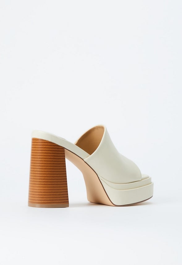 Bristol Block Heeled Sandal Birch/Brown Stack