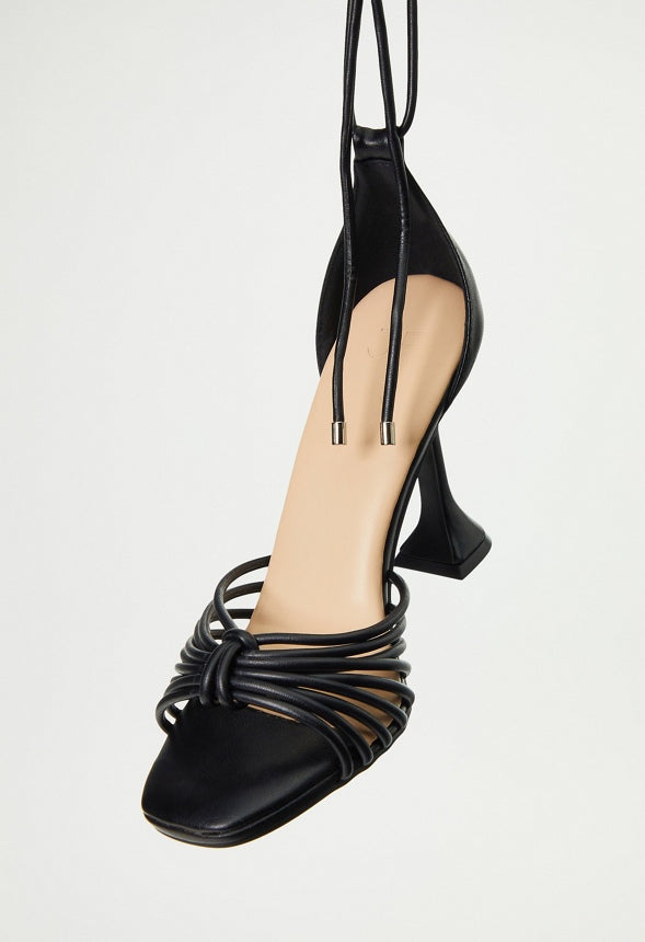 FAY STRAPPY SANDAL Black