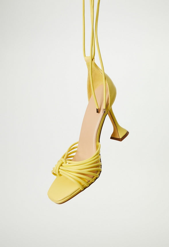 FAY STRAPPY SANDAL Pale Banana
