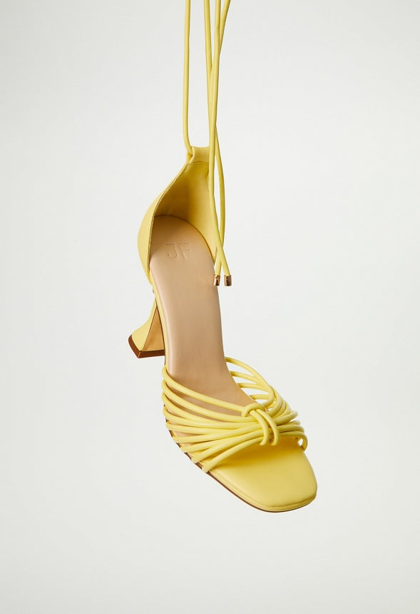 FAY STRAPPY SANDAL Pale Banana