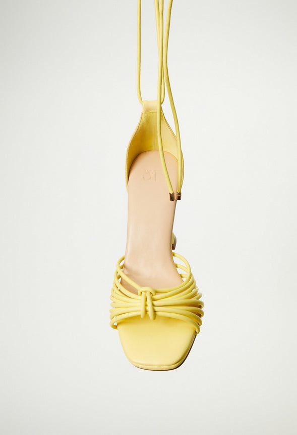FAY STRAPPY SANDAL Pale Banana