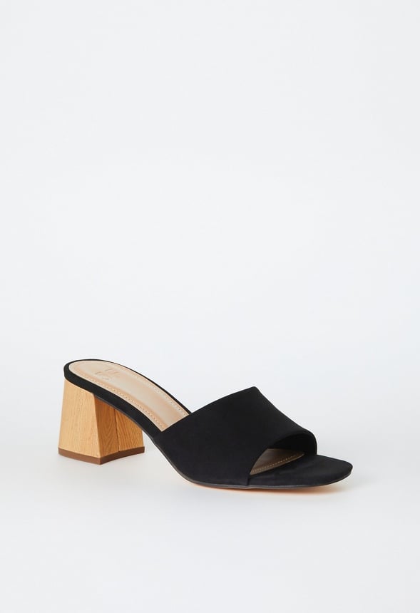 Harlowe Heeled Sandal Black