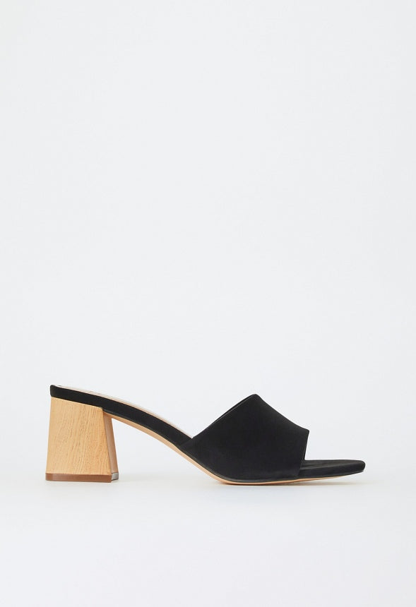 Harlowe Heeled Sandal Black
