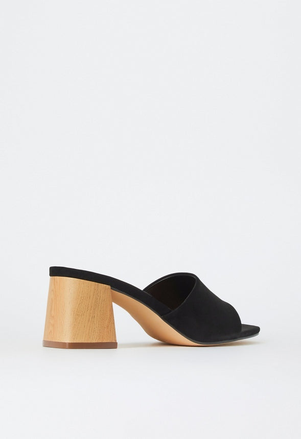 Harlowe Heeled Sandal Black