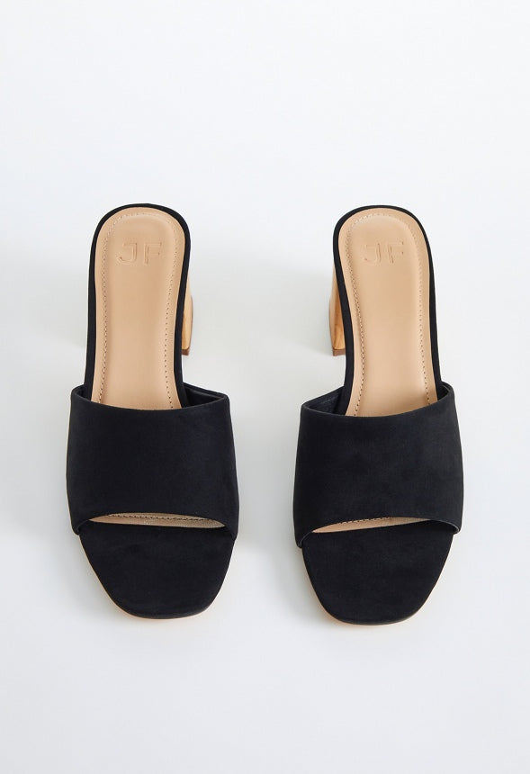 Harlowe Heeled Sandal Black