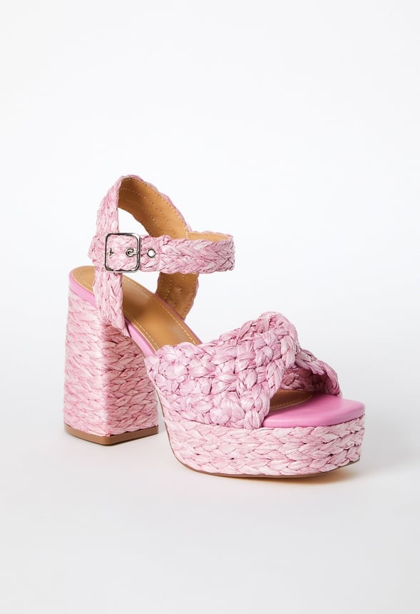 Rosalie Heeled Espadrille Sandal Moonlite Mauve