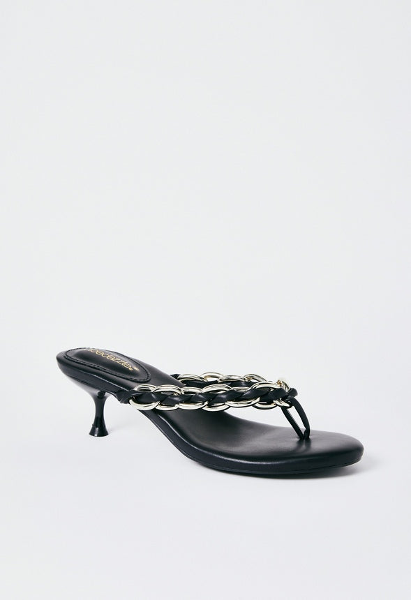 Mariana Heeled Sandal Black