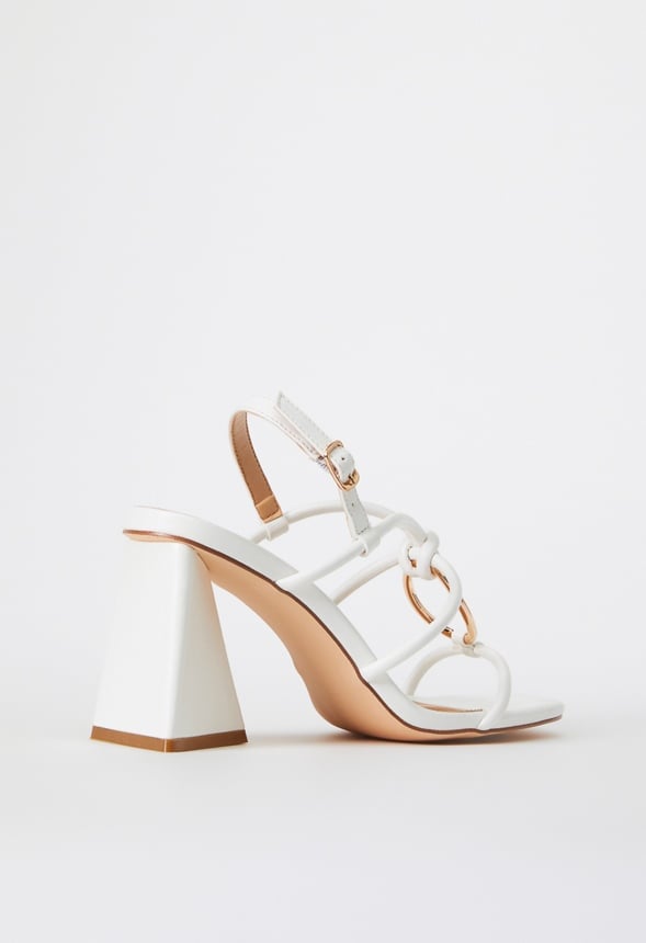 Aelia Gladiator Sandal Bright White