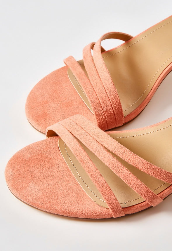 Jesamine Heeled Sandal Blooming Dahlia