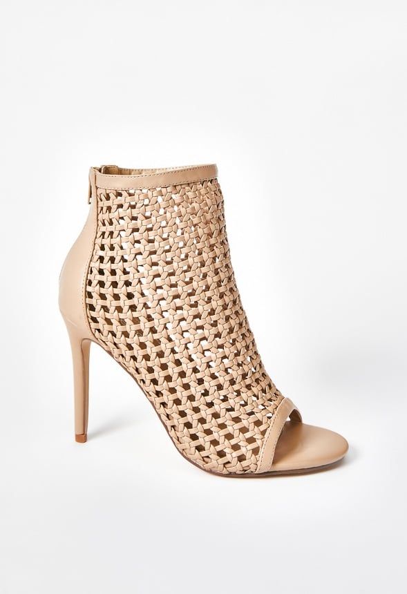 Marisol Peep Toe Bootie New Nude