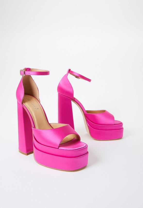 Aimee Platform Sandal Pink