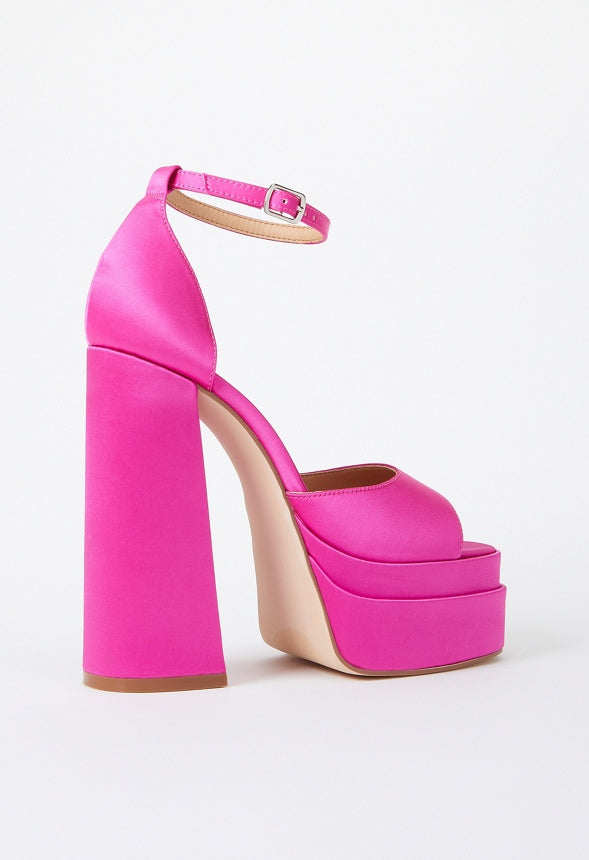 Aimee Platform Sandal Pink