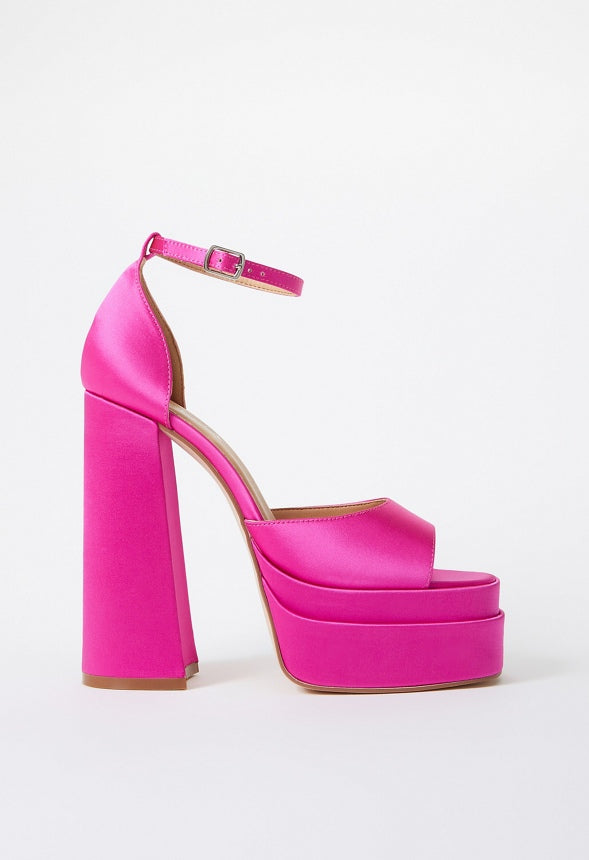 Aimee Platform Sandal Pink