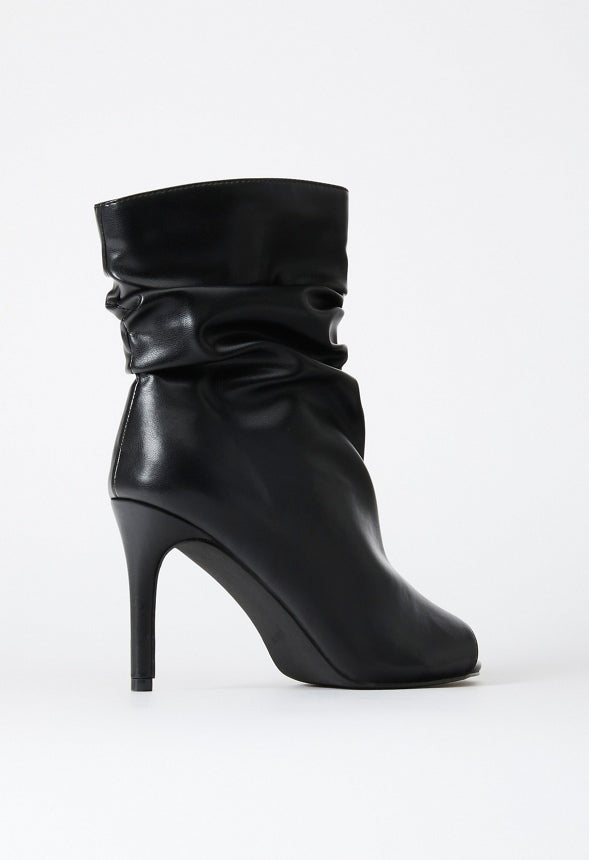 Kirsi Stiletto Bootie Black Caviar