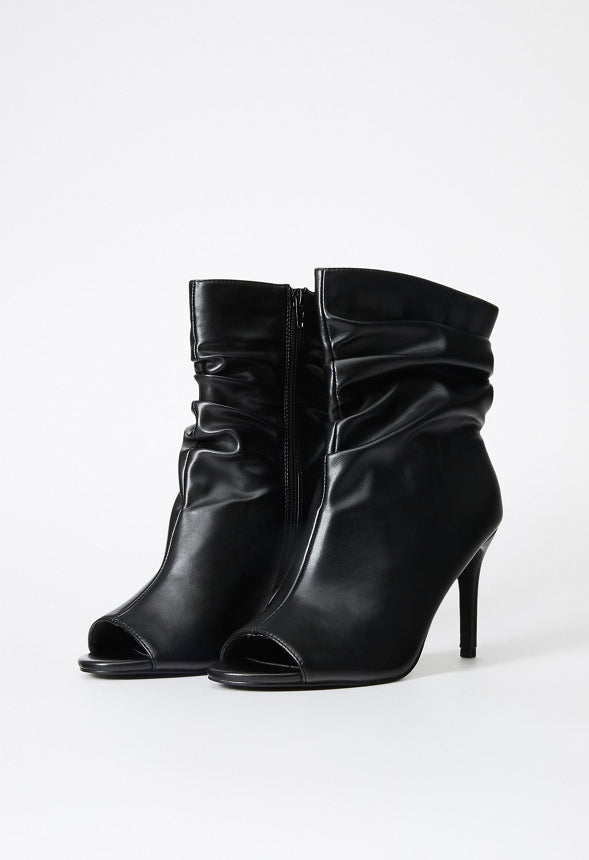 Kirsi Stiletto Bootie Black Caviar