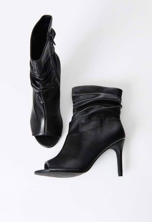 Kirsi Stiletto Bootie Black Caviar