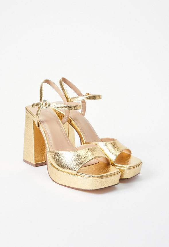 Mylah Platform Sandal Gold