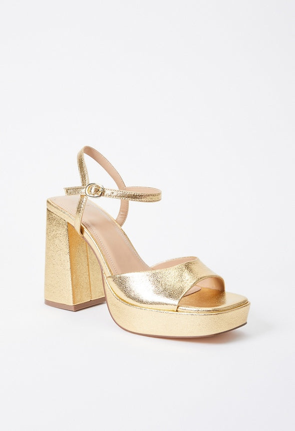 Mylah Platform Sandal Gold