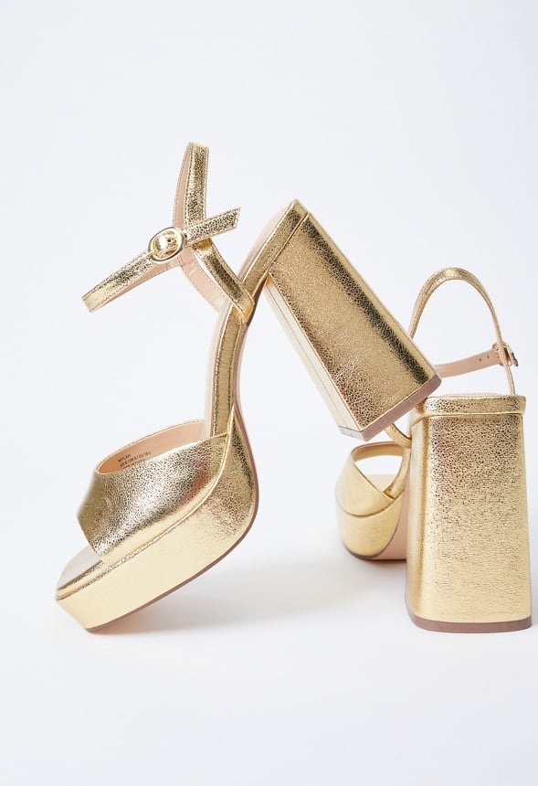 Mylah Platform Sandal Gold