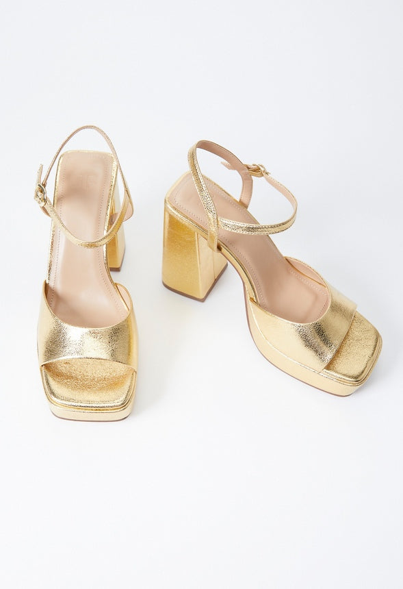 Mylah Platform Sandal Gold