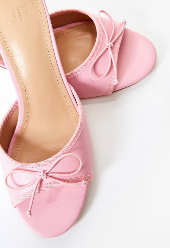 Manon Heeled Sandal Candy Pink