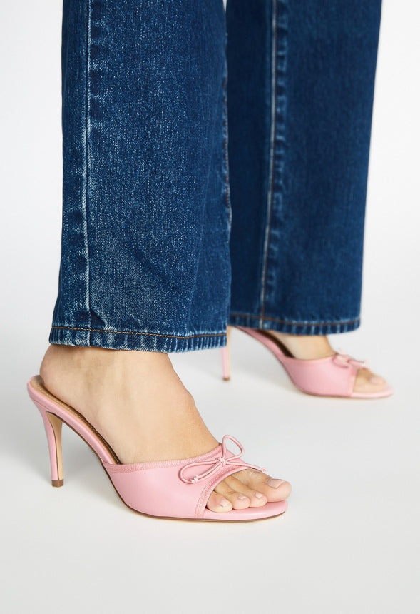 Manon Heeled Sandal Candy Pink