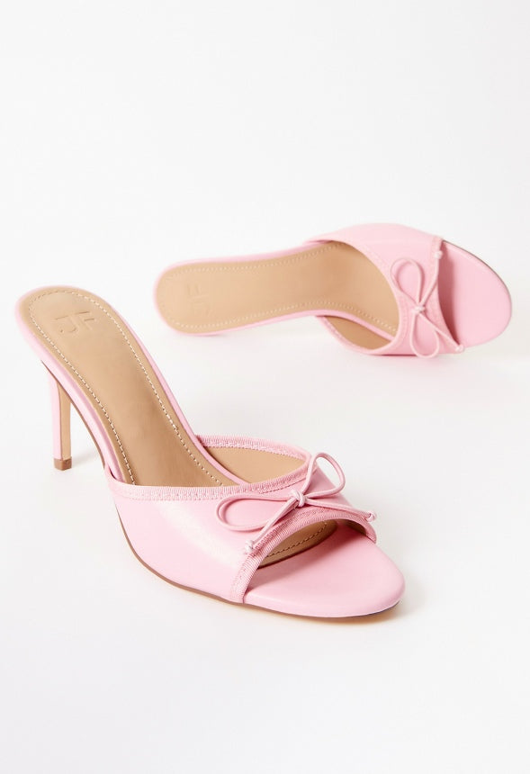 Manon Heeled Sandal Candy Pink