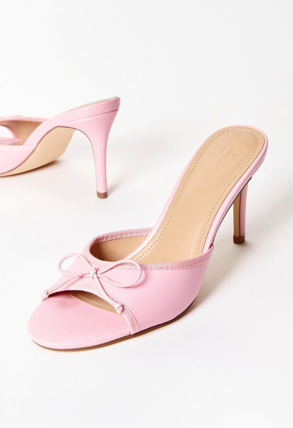 Manon Heeled Sandal Candy Pink